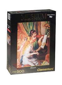 Пазл Clementoni Museum 500 эл. Пьер Огюст Ренуар Девушки за фортепьяно 30525