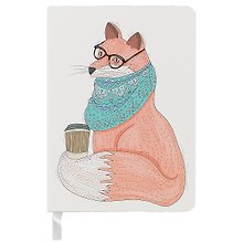 Записная книжка «Fashion animals» А6, 96 листов в клетку, Kairui