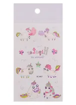 Наклейки татуировки Unicorn в ассортименте