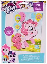 Аппликация EVA Пинки Пай My Little Pony (03179) (17х23см) (35 дет.) (3+) (упаковка) (My Little Pony)
