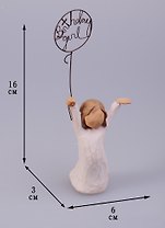 Статуэтка Willow Tree с надписью Birthday Girl (16 см) (26164)