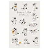 Скетчбук «Raccoons life», 120 листов