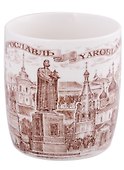 Кружка Ярославль рис.коричн. (фарфор)(350мл) - 1