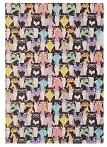 Папка-уголок А4 "Коты в очках"