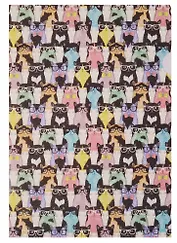 Папка-уголок А4 "Коты в очках"