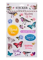 Стикеры бумажные  Природа