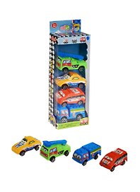 Набор игрушек «Машинки» инерционные, 4 штуки
