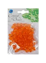 Набор бусин Кристальная игра Кристаллы оранжевые (CRP076) (10мм) (упаковка)