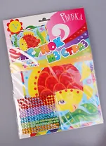 Рисунок из страз Рыбка 01648