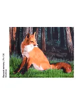 Картина по номера на холсте ТМ LORI "Лесной житель" 40х50см