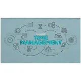 Планинг недат. 64л "Time management" карманный, интегр.переплет, мат.лам, офсет
