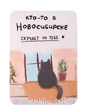 Магнит Кто-то в Новосибирске (МVS-013558)