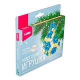Новогодняя игрушка. Плетение из бусин "Новогодние радости" Пз/Бус-021