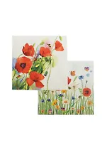 Набор салфеток для Декупажа Маковая поляна (TL325800/CAMP) (2шт) (упаковка)