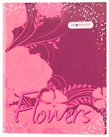 Папка-обложка для тетради со сменными блоками А5 "FLOWERS" глянц.ламинация, Silwerhof