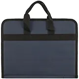 Папка-портфель «Канцеляр», синяя, А4  Папка-портфель «Канцеляр», чёрная, А4  Папка-портфель «Канцеляр», синяя, А4