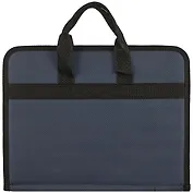 Папка-портфель «Канцеляр», синяя, А4  Папка-портфель «Канцеляр», чёрная, А4  Папка-портфель «Канцеляр», синяя, А4