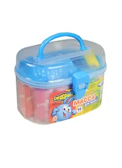 Набор Смешарики Масса для лепки (84676) (14 цв.) (3+) (2 форм. + раскат. ролик)(чемоданчик)