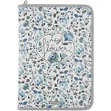 Папка для тетрадей A4 "Frozen Beauty" молния с трех сторон, пластик, Erich Krause