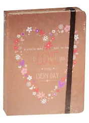 Записная книжка А6 96л кл. "Lovely day" 7БЦ, Kairui