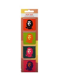 Магнитные закладки Pop Art Че Гевара (МЗ2014-030)