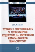 Уголовная ответственность за неправомерное воздействие на критическую информационную инфраструктуру: монография