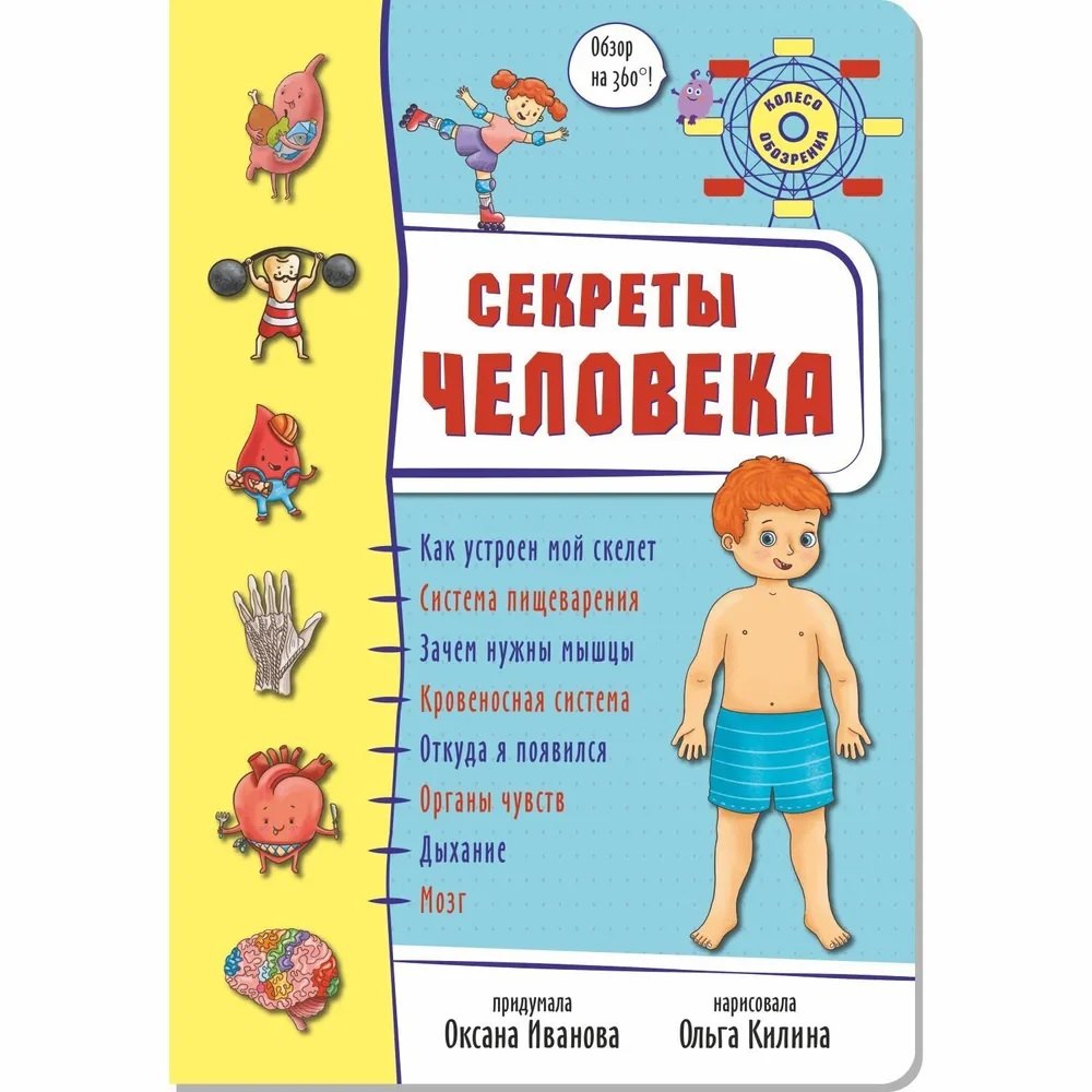 

Секреты тела человека. Обзор на 360 градусов!