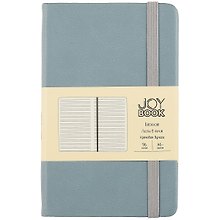 Записная книжка «Перед дождем» А6, 96 листов в линейку, сшивка, экокожа, Joy Book