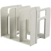 Лоток для бумаг TECHNO классический ,серый, Erich Krause