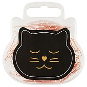 Скрепки «Кошка», 28 мм, 100 штук - 0