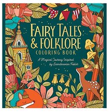 Fairy Tales & Folklore Coloring Book: A Magical Journey Inspired by Scandinavian Fables