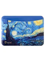 Чехол для карточек горизонтальный Винсент Ван Гог Звездная ночь