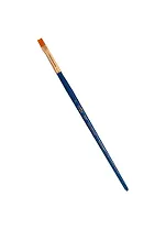 Кисть художественная Галерея, синтетика, плоская, короткая ручка №4, Гамма