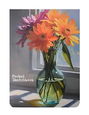 Скетчбук А6 48л "Этюд" 80г/м2, тв.обложка, мат.ламинация