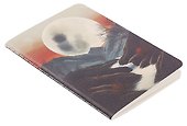 Записная книжка «Луна» А7, 30 листов в клетку, сшивка, Be positive - 1