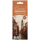 Акварельные маркеры «Городской пейзаж», Сонет, 6 цветов