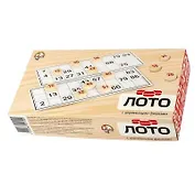 Лото с деревянными фишками