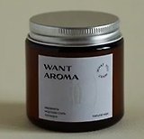 Свеча ароматическая Карамель,Морская соль,Попкорн (120мл) (WA_M0212020)