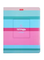 Тетрадь в линейку Hatber, "В полосочку", 24 листа, в ассортименте