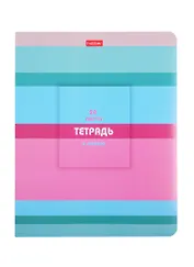Тетрадь в линейку Hatber, "В полосочку", 24 листа, в ассортименте