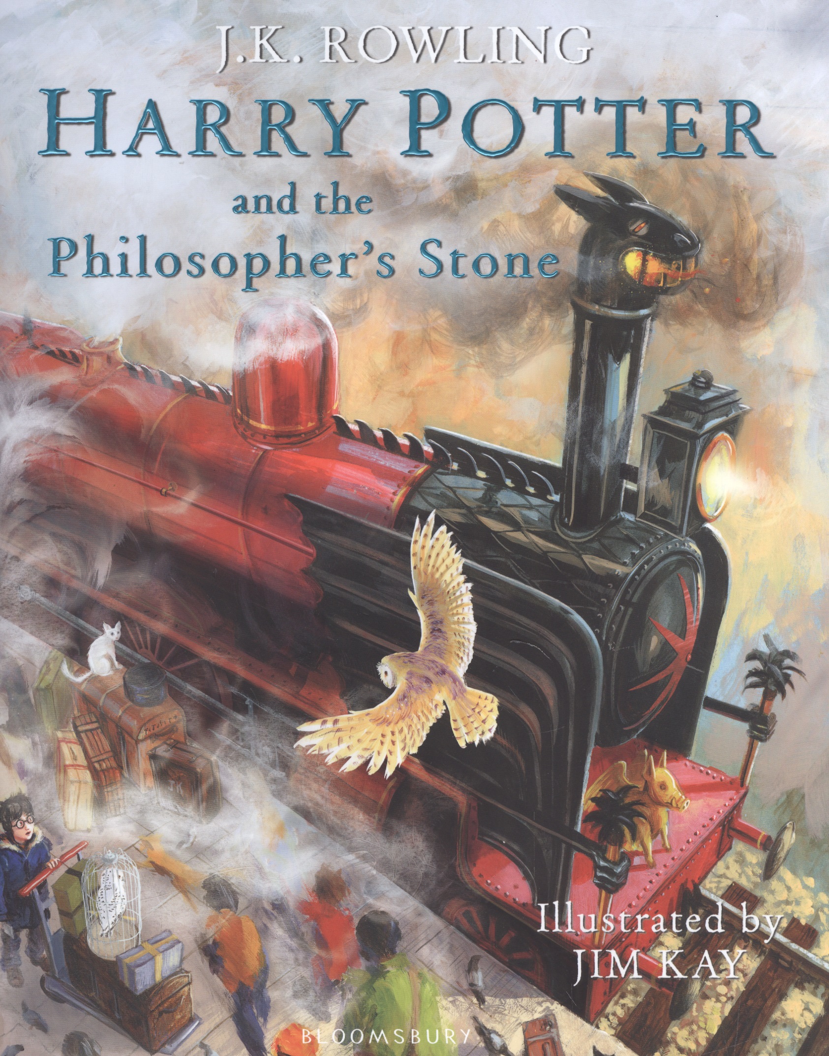 Обложка книги «Harry Potter and the Philosophers Stone: Illustrated Edition»