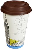 Сувенир, Термостакан Лондон в пластиковой упаковке (115-4) - 2