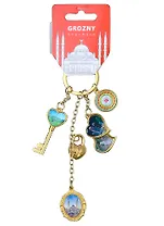 Брелок гроздь Чечня вст.фольга цв.золото