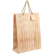 Подарочный пакет «Wood style», А3