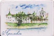 Магнит картон Спасо-Преображенский монастырь (Ярославль) (МК/601/003)