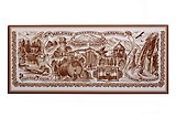 Магнит Нальчик Эльбрус Чегемские водопады (цв. коричневый) (02-7BR-143)