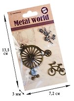 Шармы История веломотоспорта (металл) (5шт.) (73х133) (SCP1007)