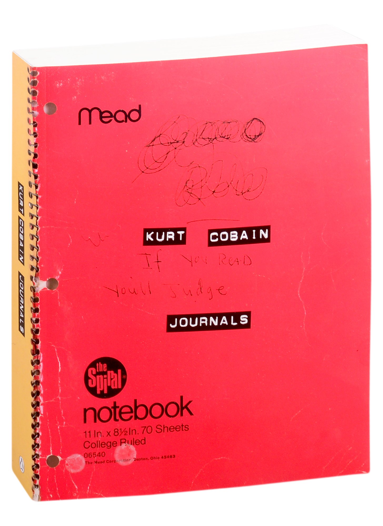 

Kurt Cobain. Journals