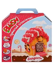 Набор для творчества, Пластилин пушистый PLUSH, набор Сладости