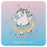Подставка под чашку Unicorn ballerina (ПЧ2018-03) - 0